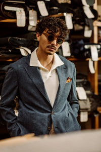 Wool Silk Linen Sports Jacket