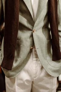 Wool Silk Linen Sports Jacket