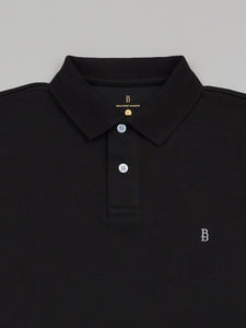 Pique Logo Polo Tee