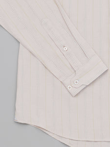 Yamase Pink Linen Stripe